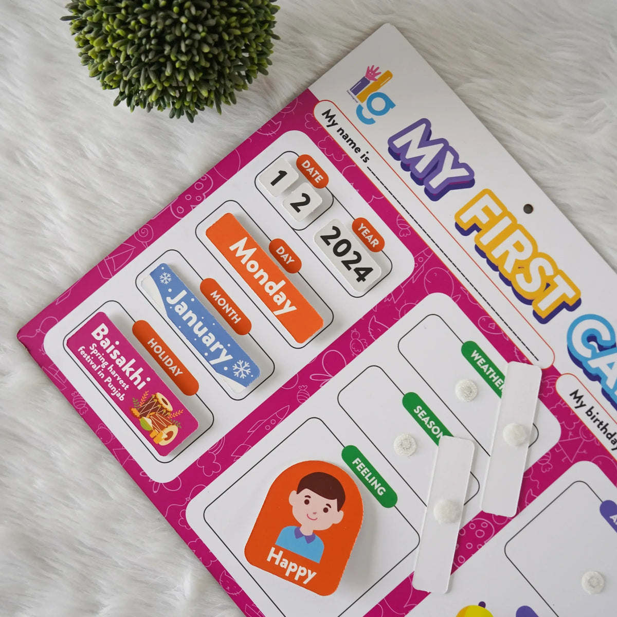 My Daily Planner Calendar – 9 in 1 activity - USED FOR 3 YEARS