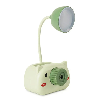 iLearnNGrow Camera Shaped Study Lamp With Sharpener – LED Desk Lamp for Kids