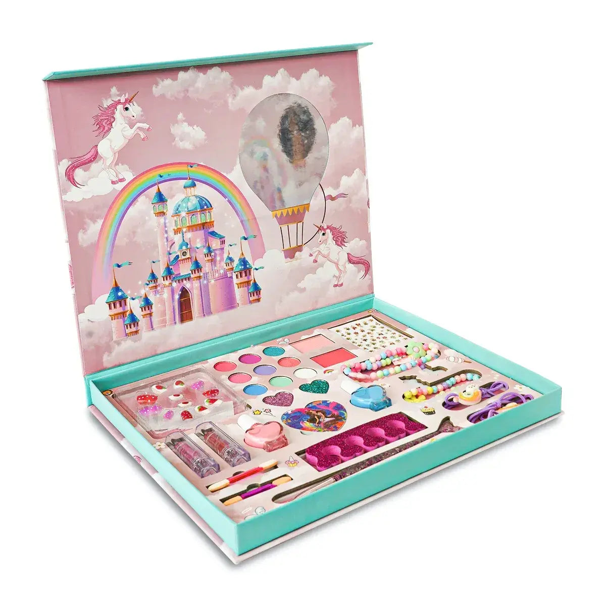 iLearnNGrow 28 Pieces Make Up & Accessory Kit –Complete Kids Makeup & Accessory Kit