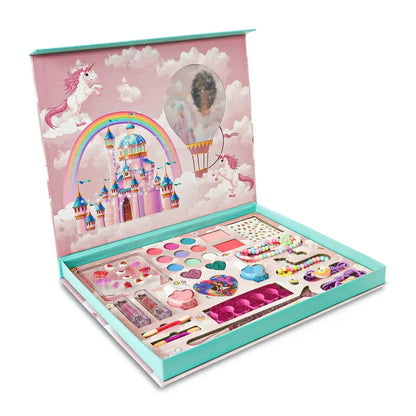 iLearnNGrow 28 Pieces Make Up & Accessory Kit –Complete Kids Makeup & Accessory Kit