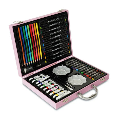 iLearnNGrow 128 Pieces Colouring Set- Unicorn