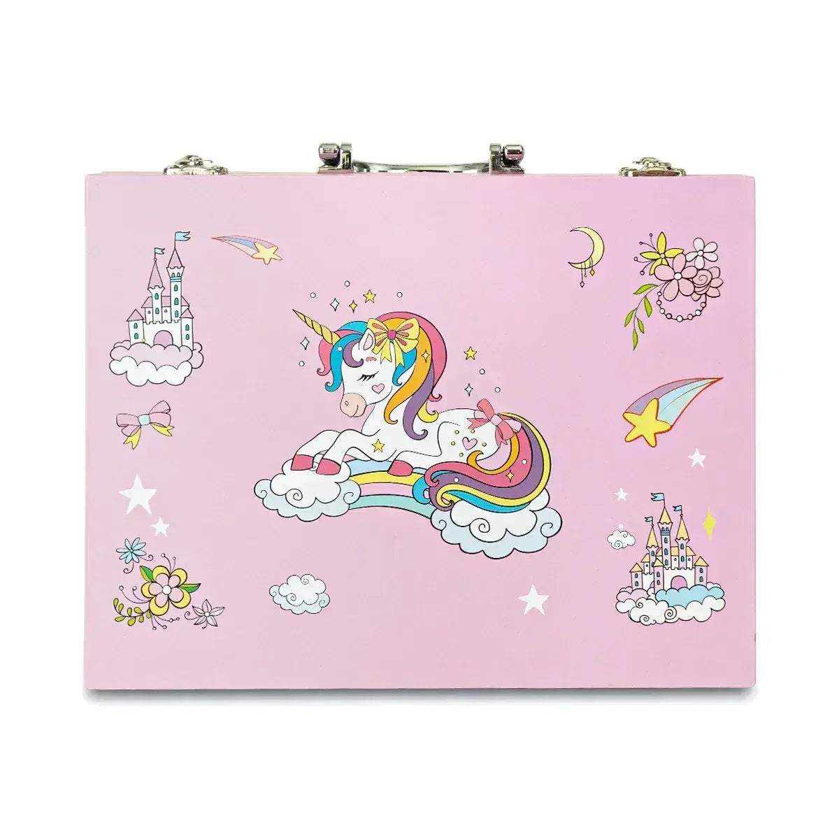 iLearnNGrow 128 Pieces Colouring Set- Unicorn