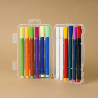 iLearnNGrow Set of 12 Magic Erasable Pens – Smooth Writing with Magic Pen Eraser