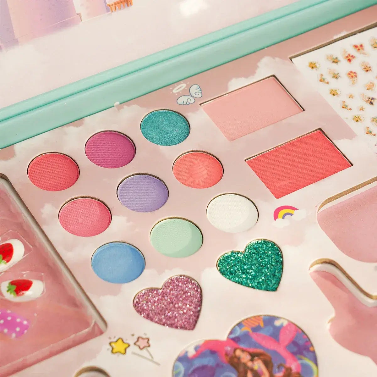 iLearnNGrow 28 Pieces Make Up & Accessory Kit –Complete Kids Makeup & Accessory Kit