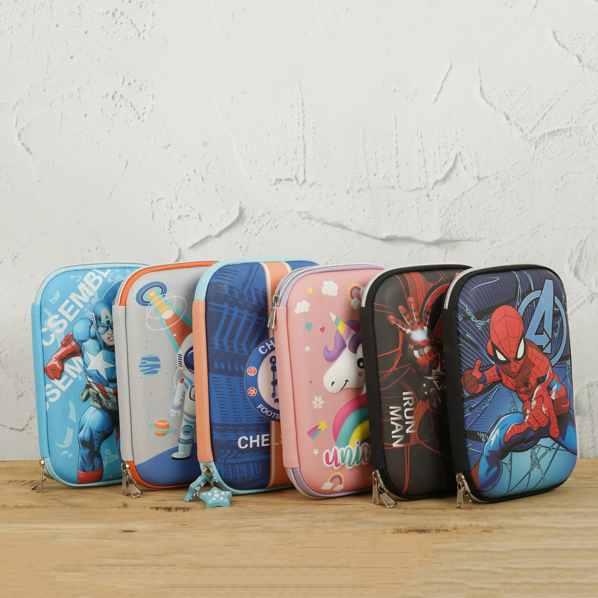 iLearnNGrow Stationery Pouches - Captain America