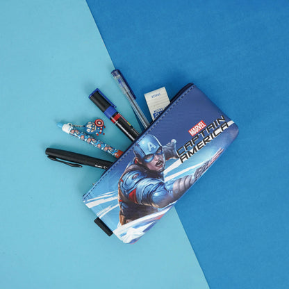 iLearnNGrow Pencil Box Zipper Pouches - Captain America