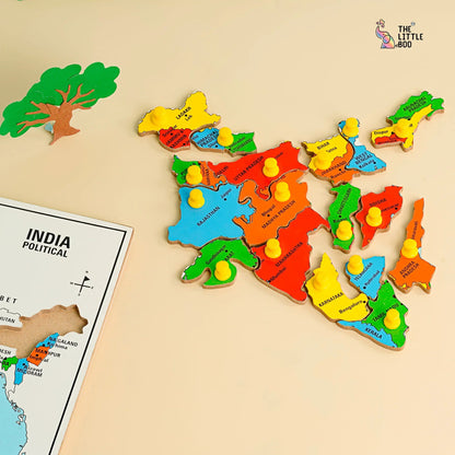 India Map Puzzle Puzzle