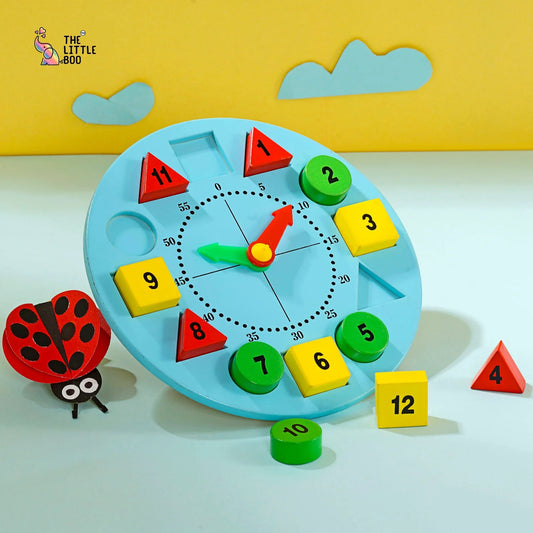 Time Learning Clock Puzzle