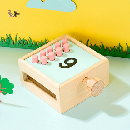 Wooden Peg Counter Baby & Toddler