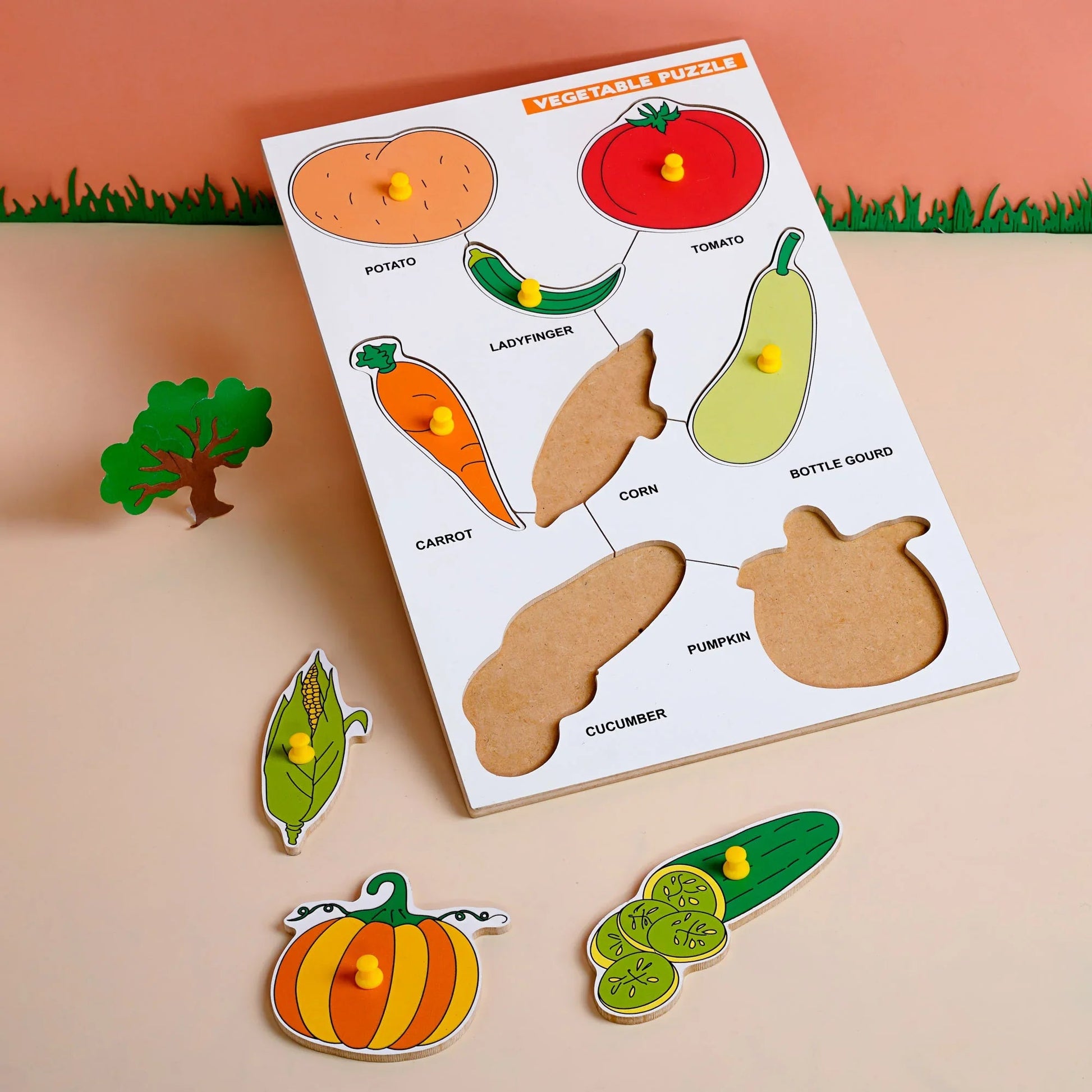 Vegetable Puzzle Puzzle