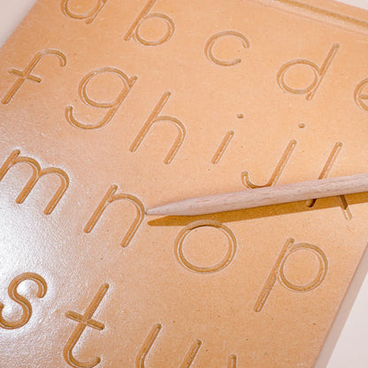 Lower Alphabet Board Tracing Board