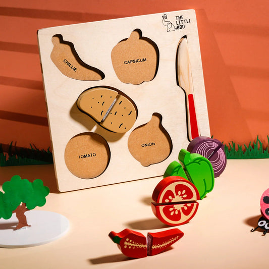 Raised Vegetable Tray Puzzle