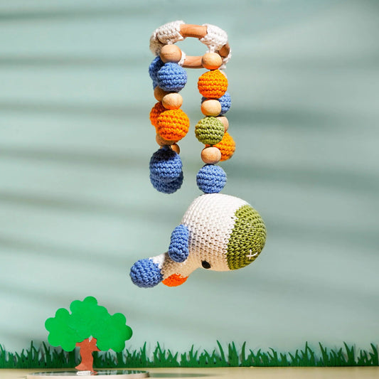Giraffe Crochet Rattle Baby & Toddler