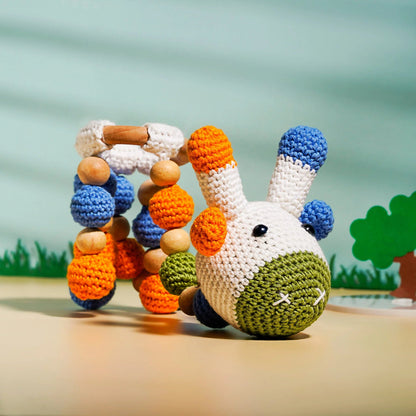 Giraffe Crochet Rattle Baby & Toddler