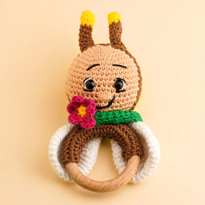 Butterfly Crochet Rattle