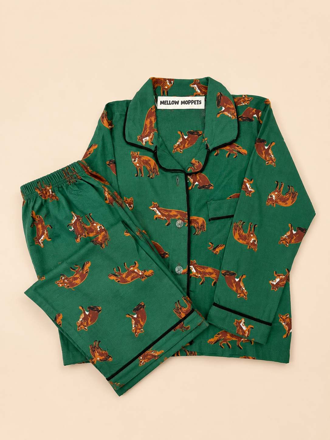 Little Wolf Full sleeves Night Suit