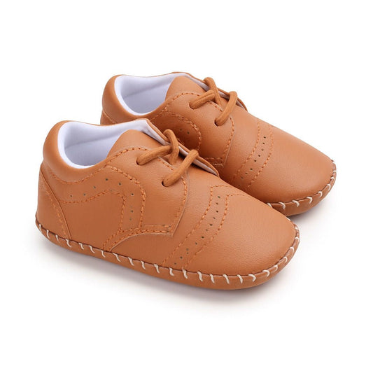 Brogues Brown Prewalkers for kids