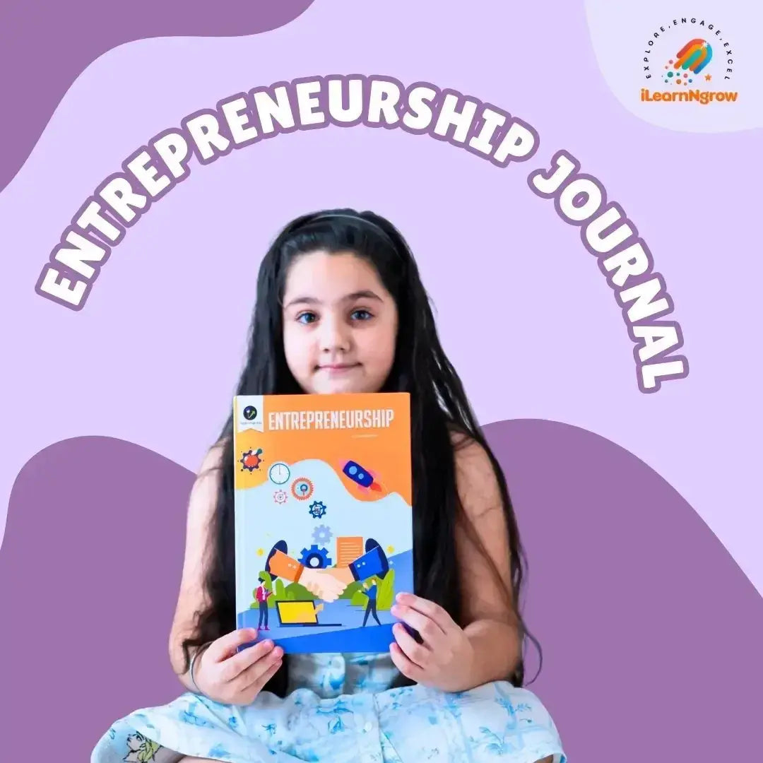 Entrepreneurship Journal & Money Book for Kids – Business Skills