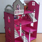 Wooden Doll House Red