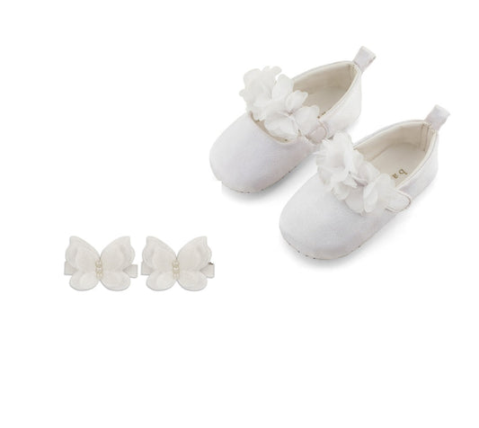 White Blossom Butterfly Prewalker Combo Prewalkers for kids