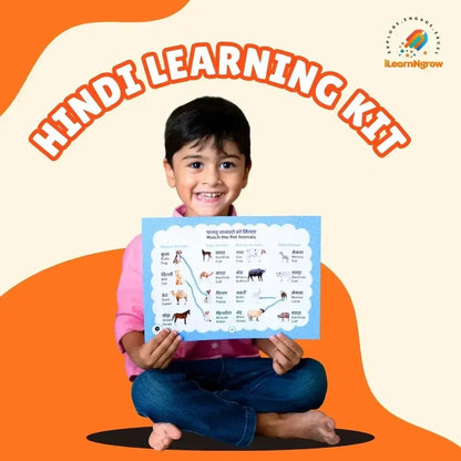 English & Hindi Learning Kit Combo for Kids – Alphabet, Varnamala & Early Writing Practice Set
