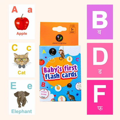 7-in-1 Flash Cards Combo | Montessori skills development, Tracing, Colouring, Matching and more | Experiential hands-on learning 150+ cards