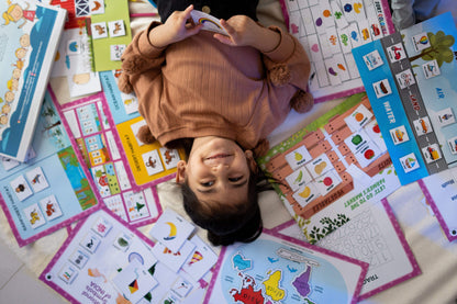 iLearnNGrow Comprehensive English Kit – Early Learning English Activity Set