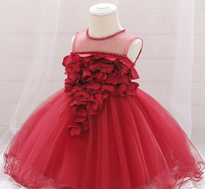 Partwear Red Frock for kids