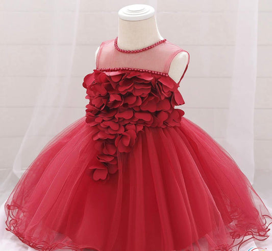 Partwear Red Frock for kids