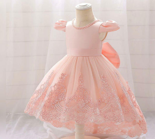 Partywear Frock Purple for kids