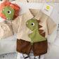 Dino Shirt Set Tshirt+Shorts for kids