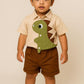 Dino Shirt Set Tshirt+Shorts for kids