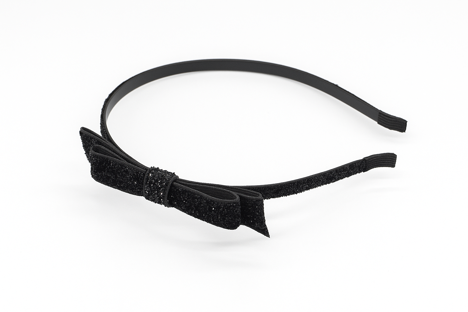 Black Glitter Hairband for kids
