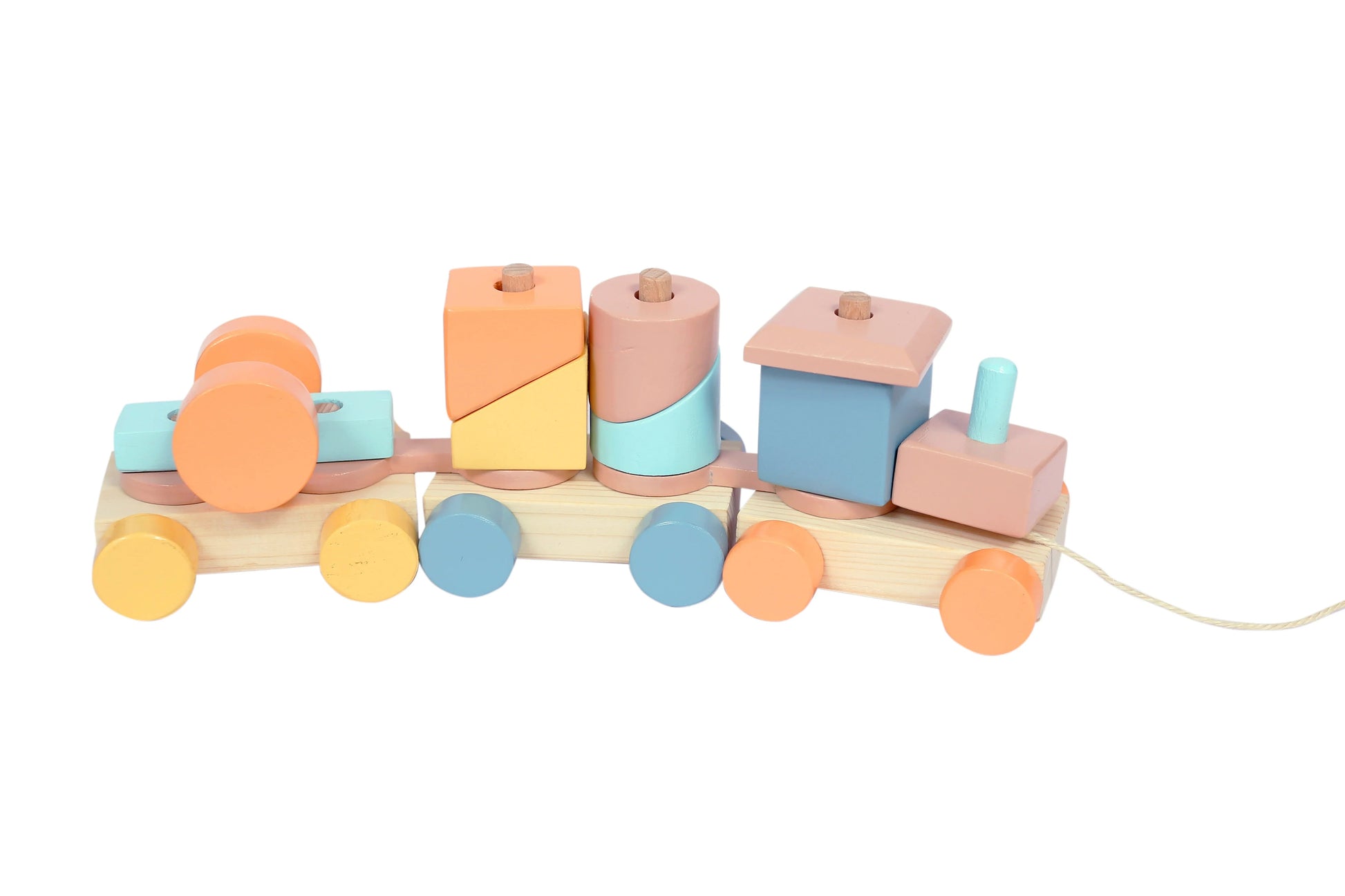 Pull Along Block Train Baby & Toddler