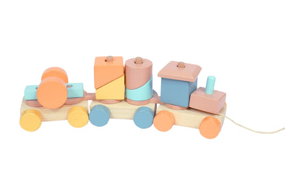 Pull Along Block Train Baby & Toddler