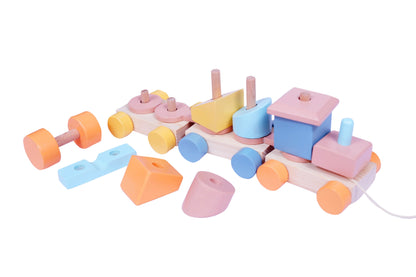 Pull Along Block Train Baby & Toddler