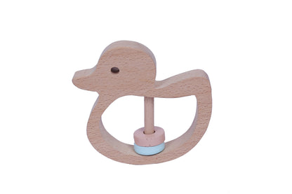 Wooden Duck Rattle Baby & Toddler