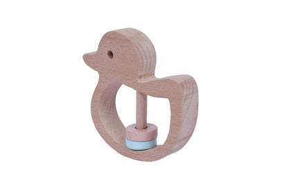 Wooden Duck Rattle Baby & Toddler