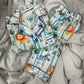 Striped Safari Full Sleeves Nightsuit