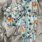 Striped Safari Full Sleeves Nightsuit
