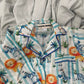 Striped Safari Full Sleeves Nightsuit