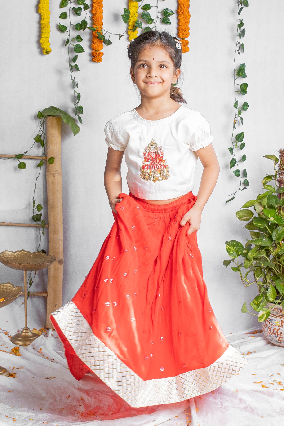 Lakshmi Shree Lehenga Set for Girls