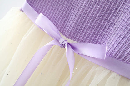 Girls' Lavender Party Dress