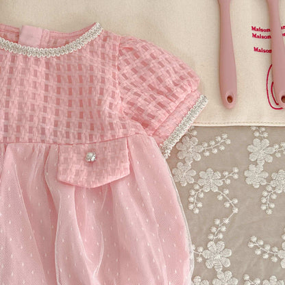 Baby girl romper set