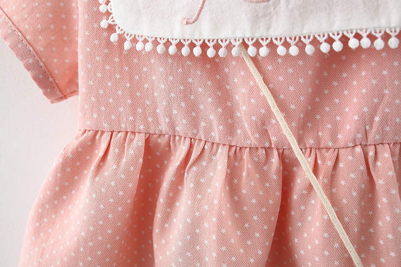 love printed frock with sunflower sling