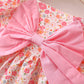 casual frock with bow
