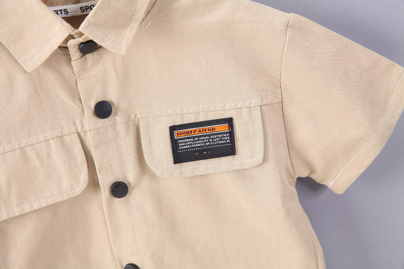 Baby Boy Summer Set – Brown