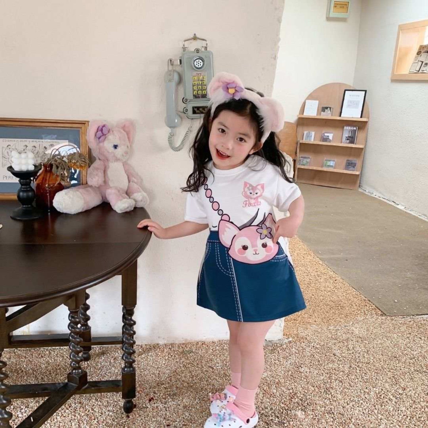 Toddler girl casual one-piece