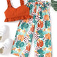 Toddler girl 2pc vacation/beach set Green for kids