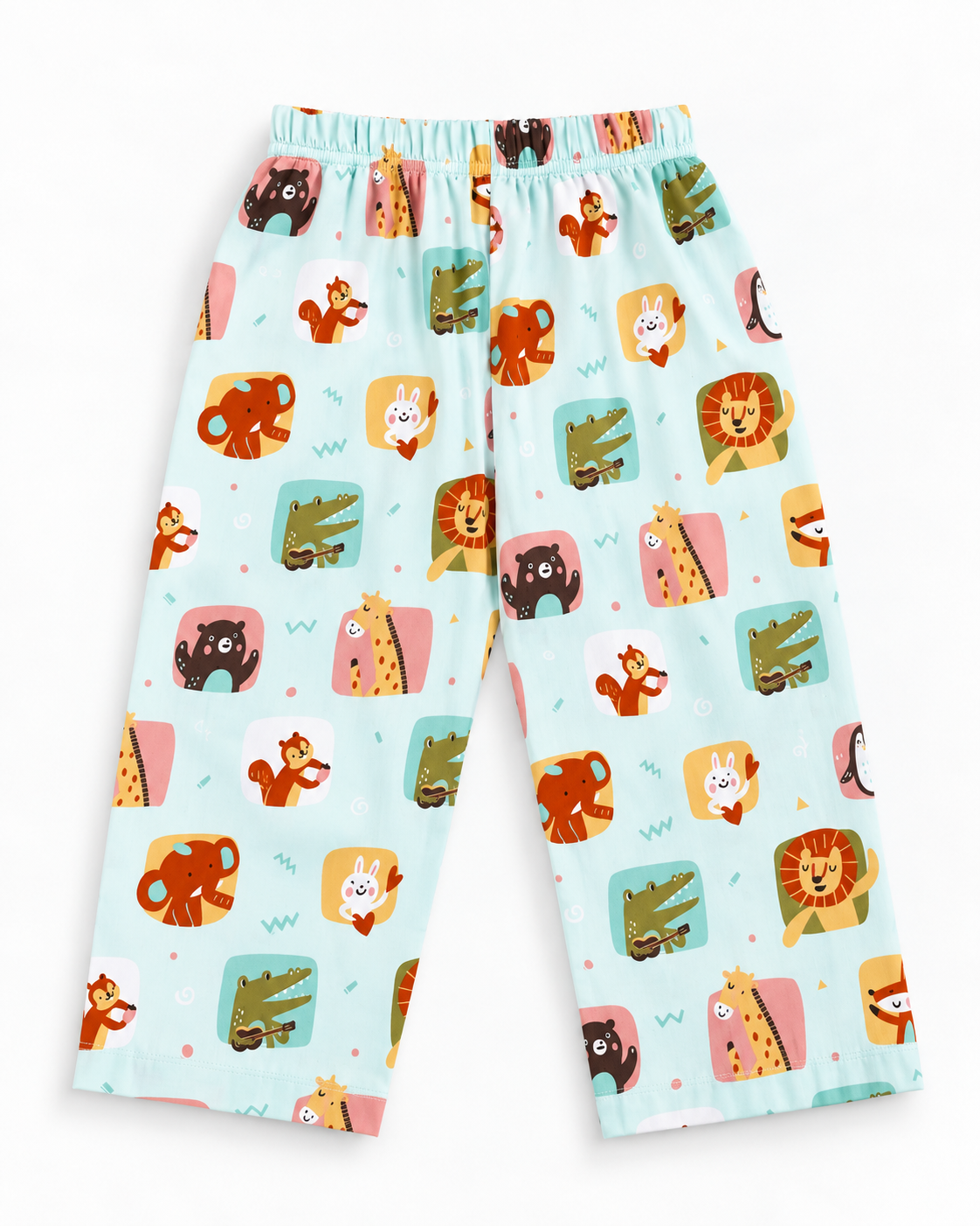 Critter Carnival Kids Cotton Night Suit